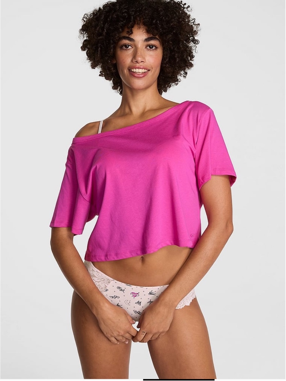 Victoria Secret PINK Slouchy Sleep Shirt NWT M